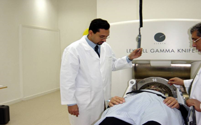 Gamma Knife treatment delivery process